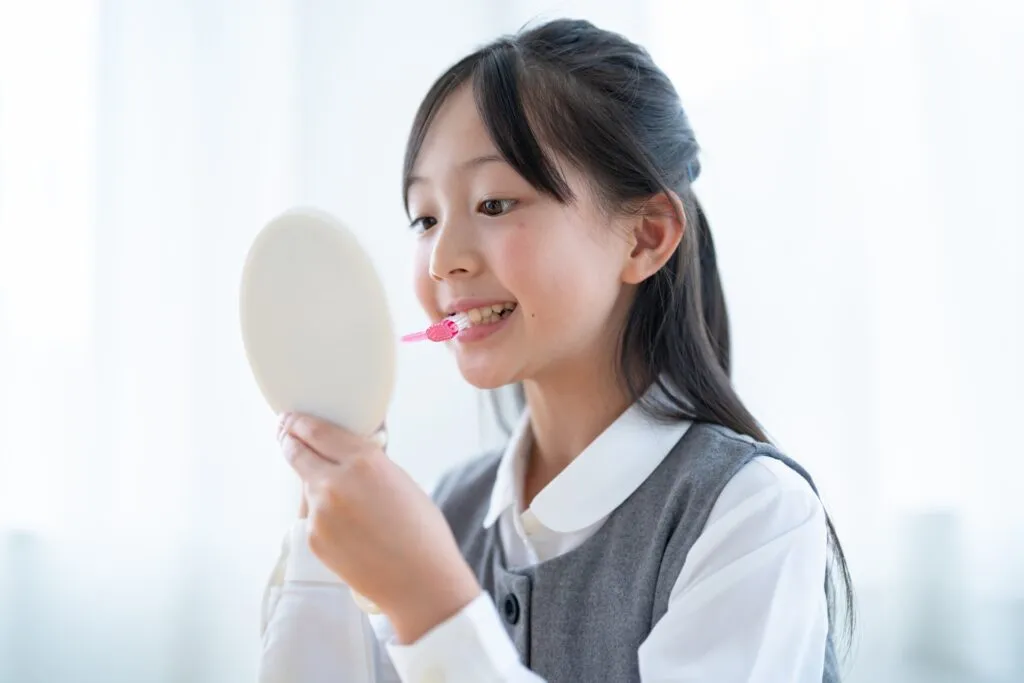 矯正歯科治療中の正しい歯磨き方法